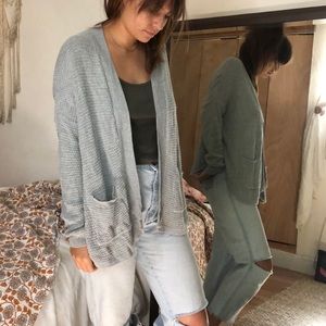 SOLD Grey Cardigan